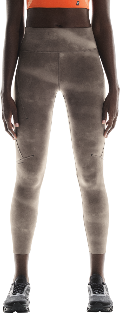 Damasker On Running Performance Tight 7/8 AOP Leggings Grå | 1wf10491933