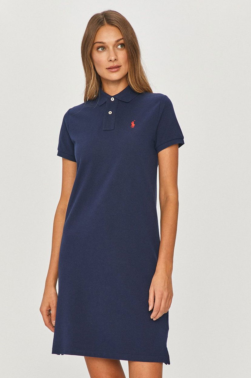 Klä Polo by Ralph Lauren Polo Dress Mörkblå | 211799490005