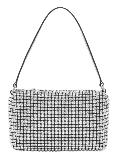 Handväska Alexander Wang Heiress Medium Pouch Bag Metallisk | 2019P0813J-100
