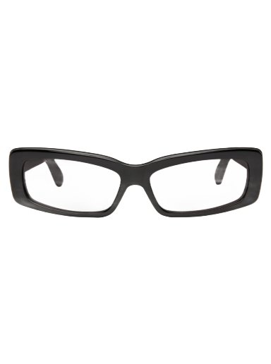 Solglasögon Balenciaga Oversize Rectangle Sunglasses Svart | BB0286S