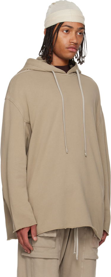 Sweatshirt Rick Owens DRKSHDW Concordians Peter Hoodie Beige | DU02E7280 FP, 1
