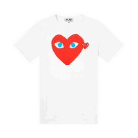 PLAY Double Heart Logo T-Shirt