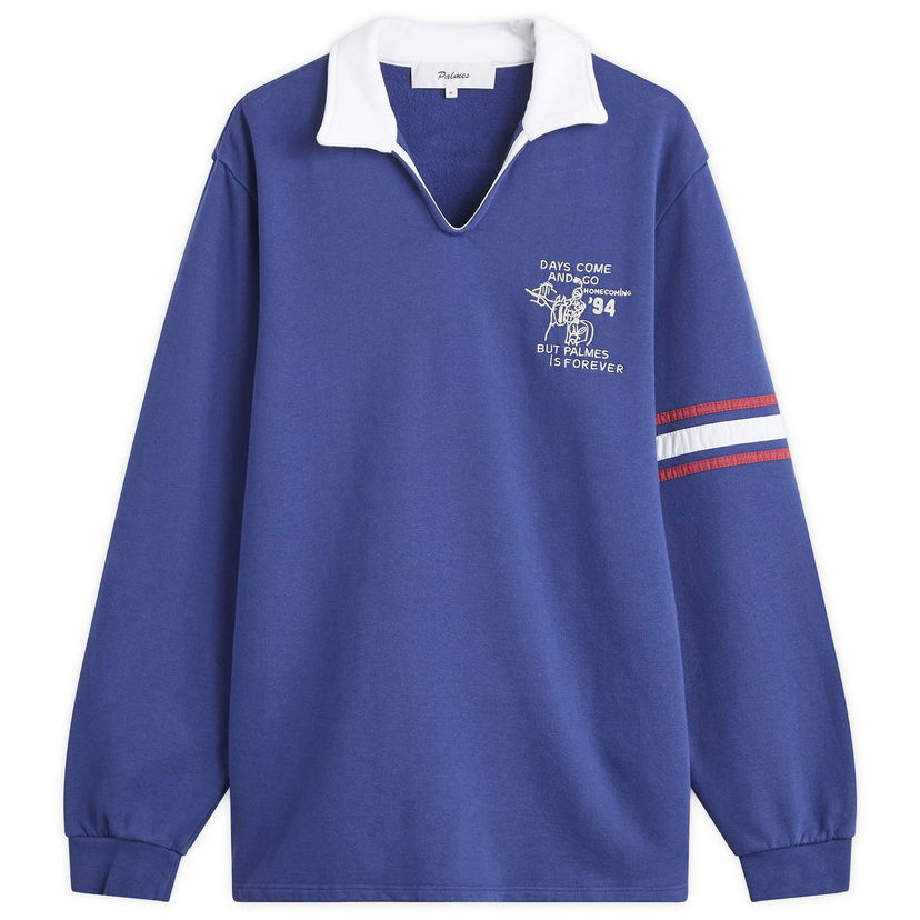 Skjorta Palmes Palmes Forever Open Rugby Shirt Blå | P15-0036-677