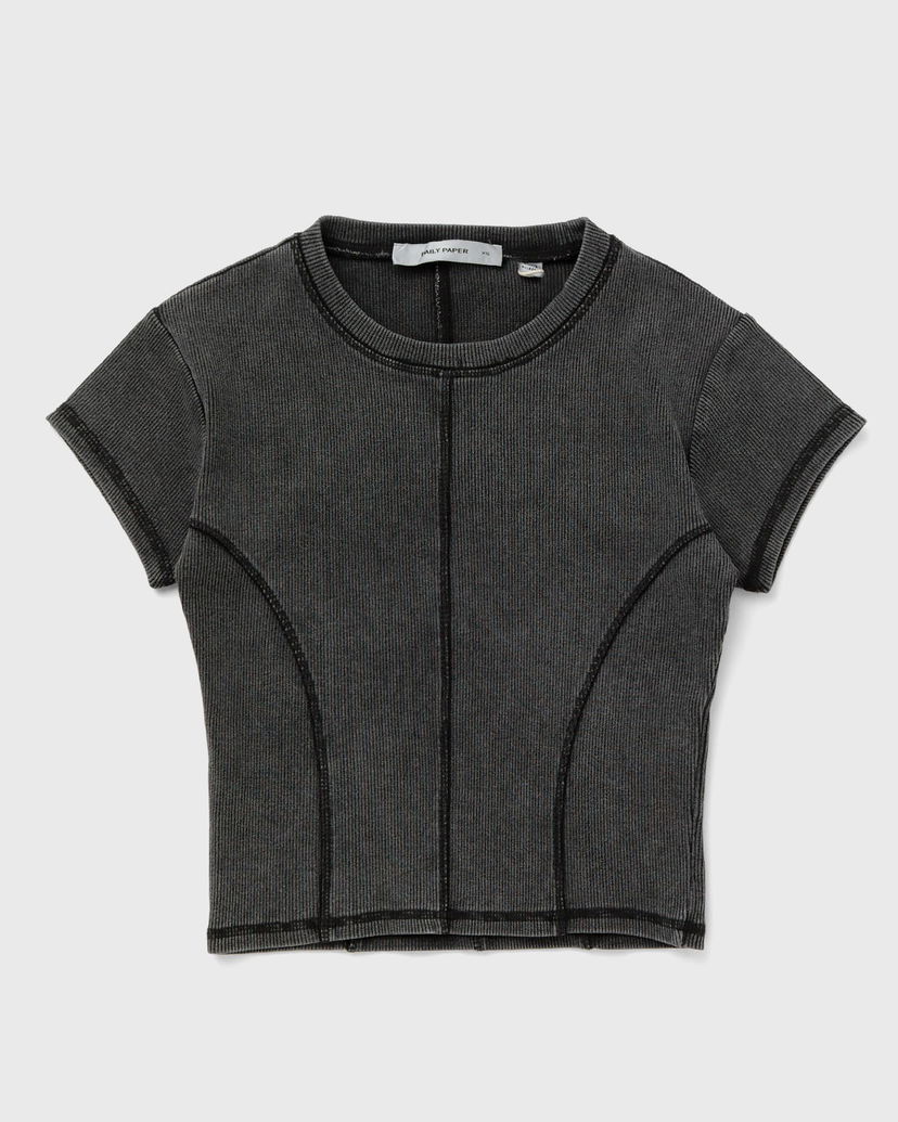 T-shirt DAILY PAPER NALIA SS TEE Svart | 2413032