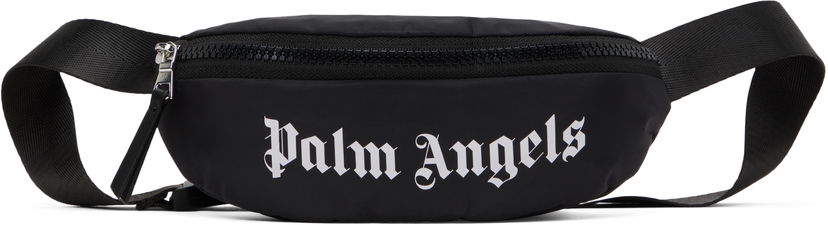 Midjeväska Palm Angels Palm Angels Over Logo Belt Bag Svart | PBNO006S25FAB0011001