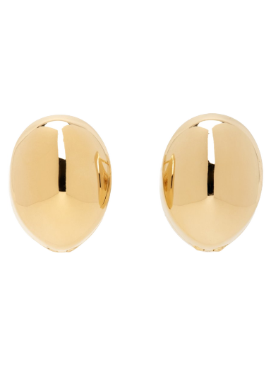 Örhängen Bottega Veneta Hoop Earrings Beige | 754325 VAHU0