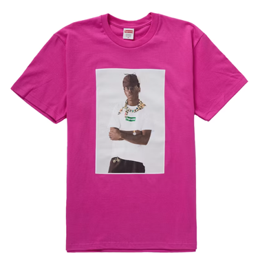 T-shirt Supreme Tyler The Creator Tee Magenta Rosa | FW24T43 MAGENTA, 0