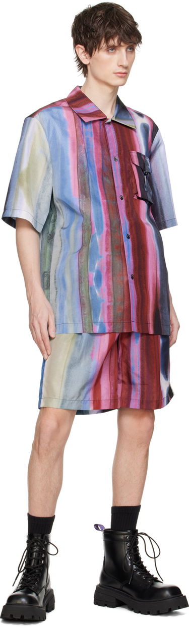 Shorts Feng Chen Wang Feng Chen Wang Rainbow Print Shorts Flerfärgad | FUS17ST05, 3