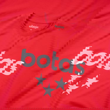 T-shirt Vasky Botas Oversize Red Röd | A-1244-014, 2