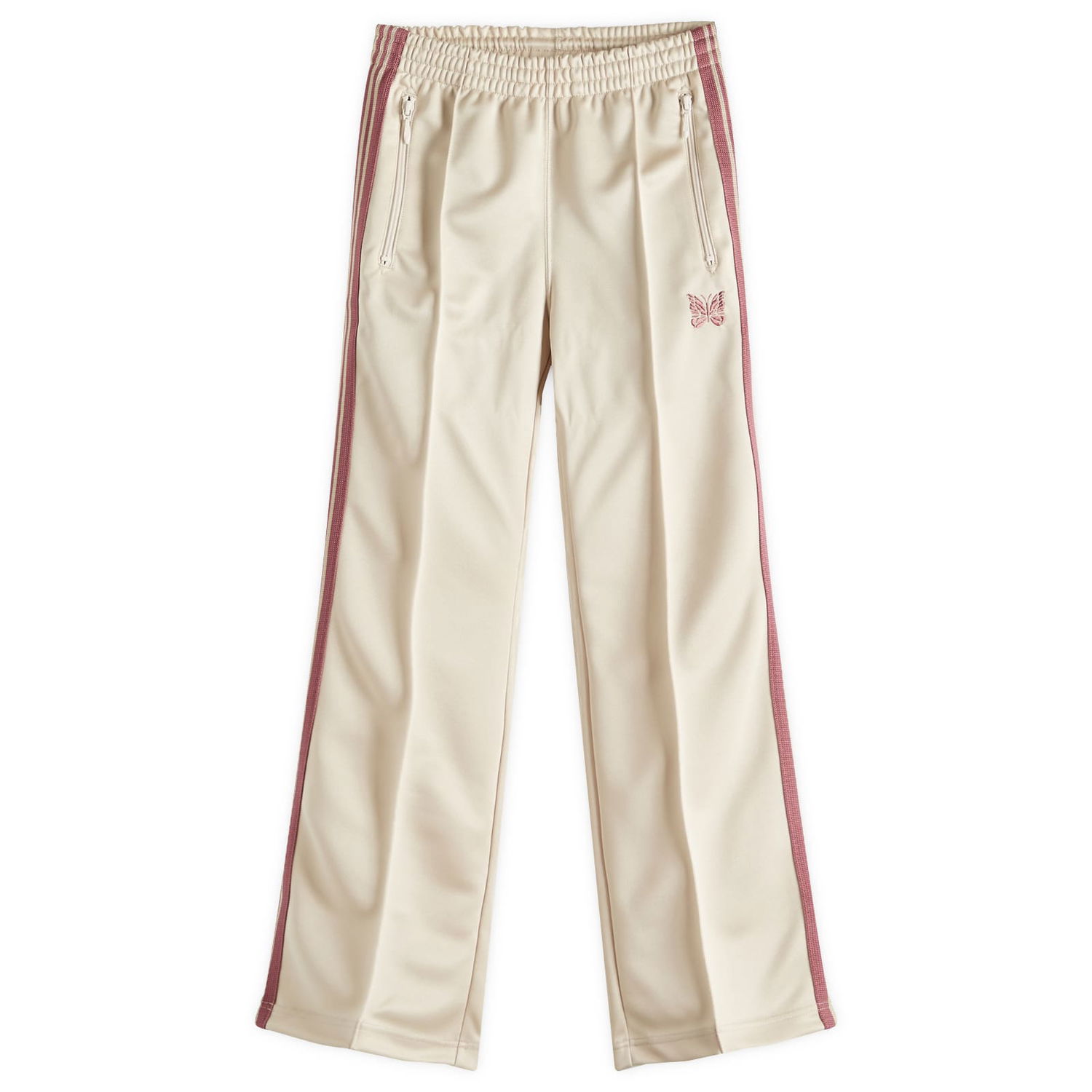 Träningsbyxor Needles Needles Women's Boot-Cut Track Pants, Size Large Beige | QV309-A, 0