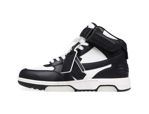Sneakers och skor Off-White Out Of Office Mid Top "Panda" Svart | OMIA259C99-LEA002-0110