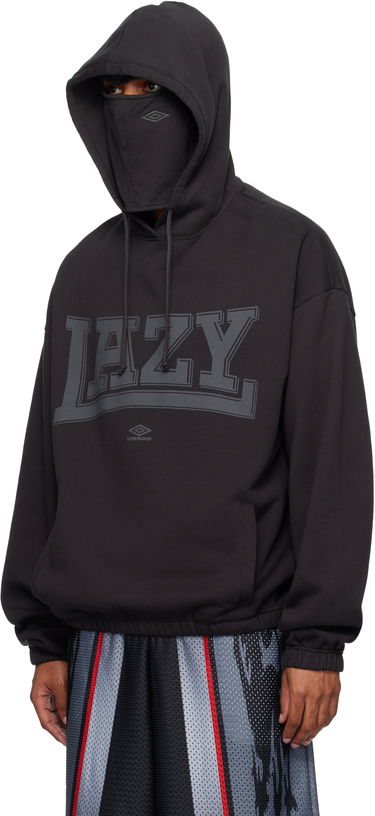 Sweatshirt Umbro Lazy Mask Hoodie Svart | UBMW0239FA163, 3