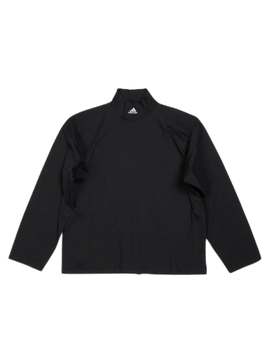 Sweater Balenciaga adidas x High Neck T-Shirt Svart | 724591TNVP81070