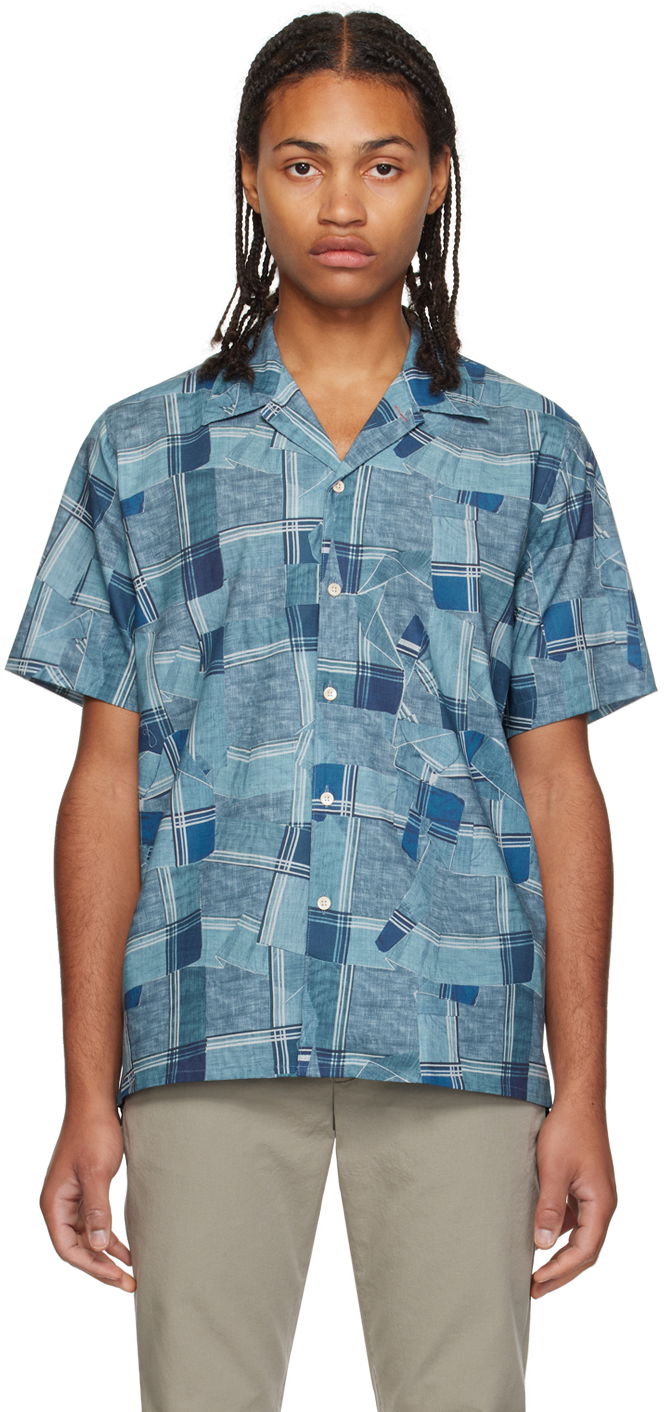 Skjorta Paul Smith PS Paul Smith Scarf Collection Shirt Blå | M2R-695U-L21835