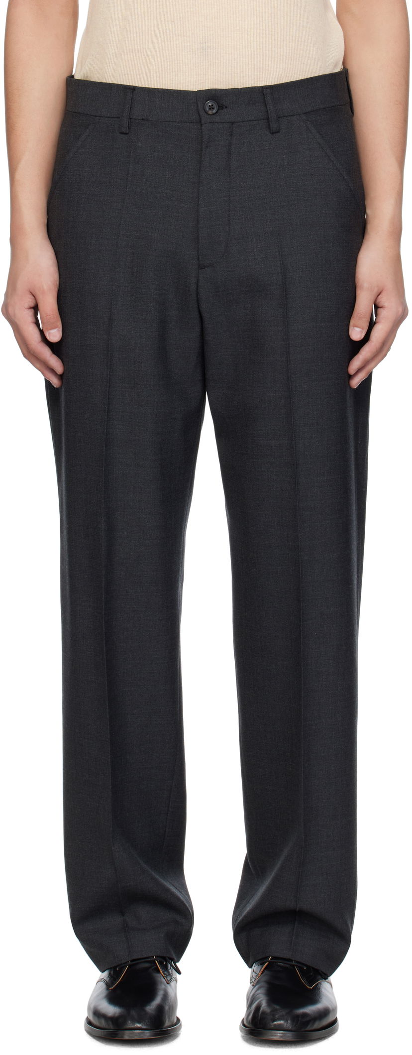 Byxor OUR LEGACY OUR LEGACY Chino 22 Trousers Grå | M2254CP