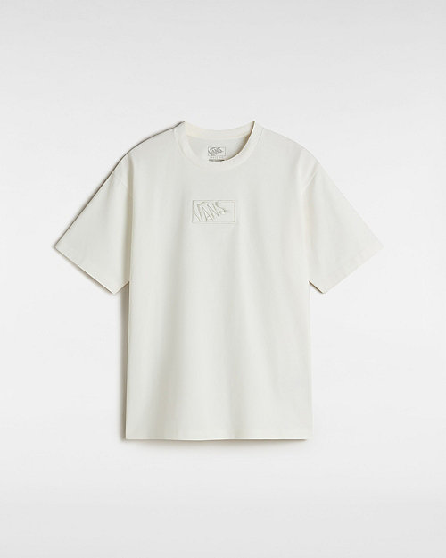 T-shirt Vans Blocked Box Loose Fit T-Shirt Size L Vit | VN000RAPFS8