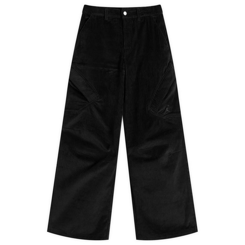 Cargo byxor Jordan Jordan Flight Chicago Corduroy Wide Leg Cargo Pants Svart | HV0346-010