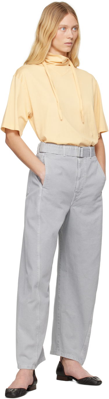 T-shirt LEMAIRE Lemaire Foulard T-Shirt Gul | TO1384 LJ1018, 4