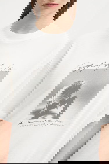 T-shirt Anine Bing Anine Bing Ashton Graphic T-Shirt Vit | A.08.11305, 3