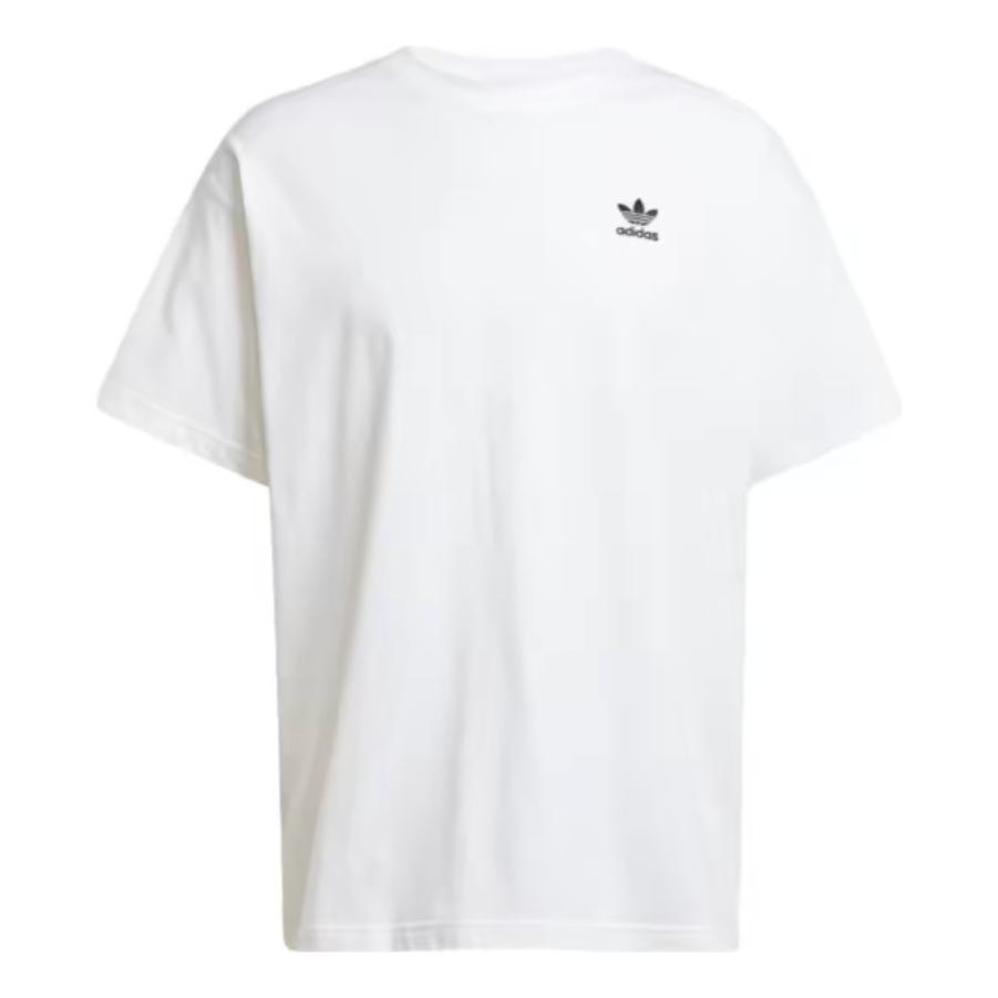 T-shirt adidas Originals Essentials Trefoil Oversized T-Shirt Vit | JD0373, 0