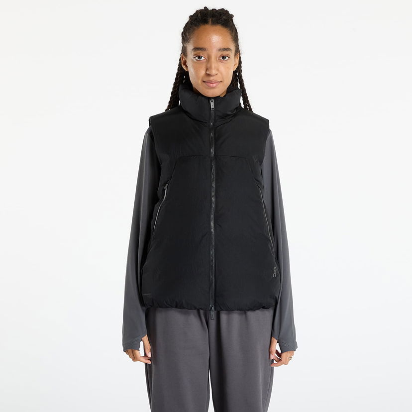 Väst On Running All-Day Puffer Vest Svart | 1WF30490553 W