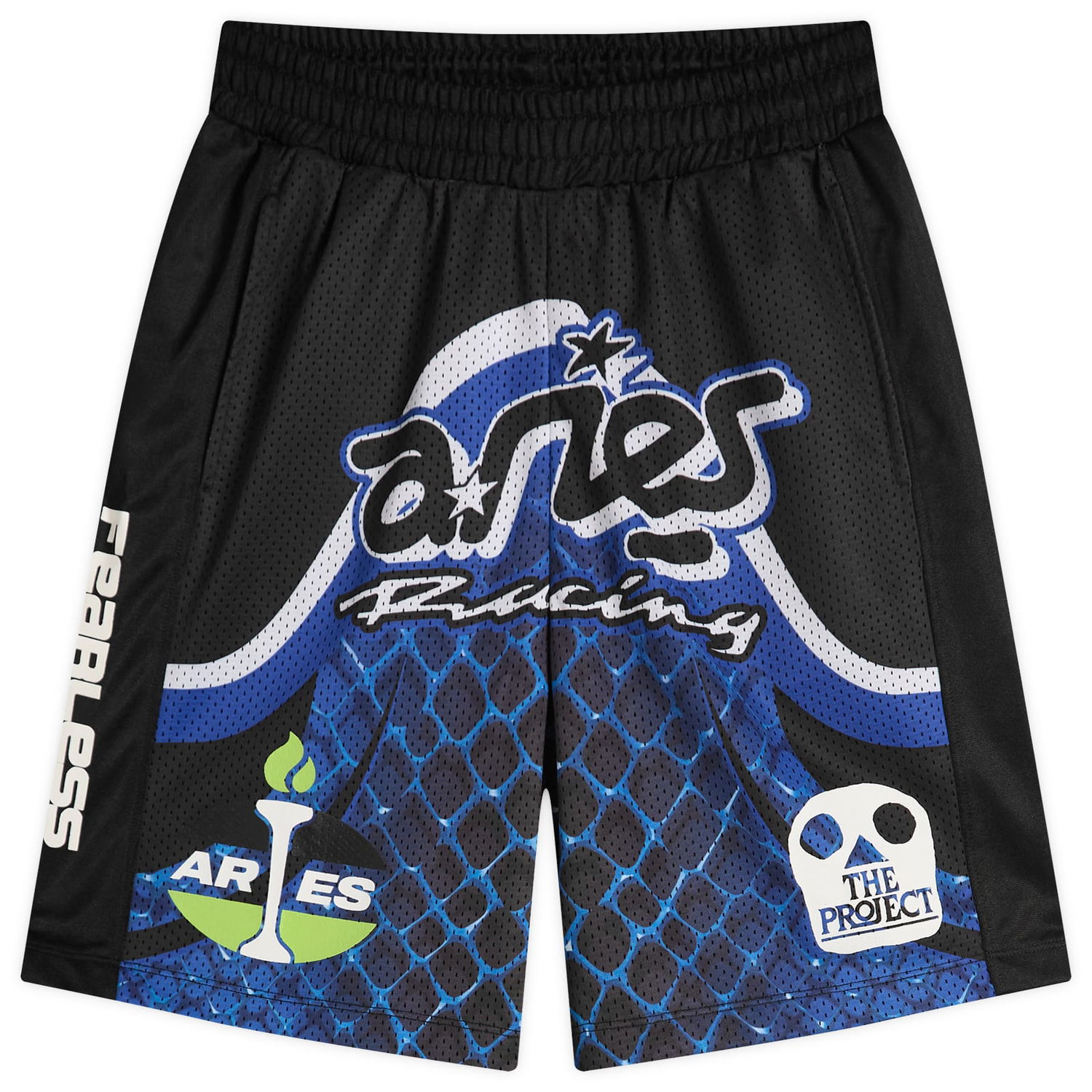 Shorts Aries Aries Moto Dodgem Airtex Shorts Svart | EN30108-01, 1