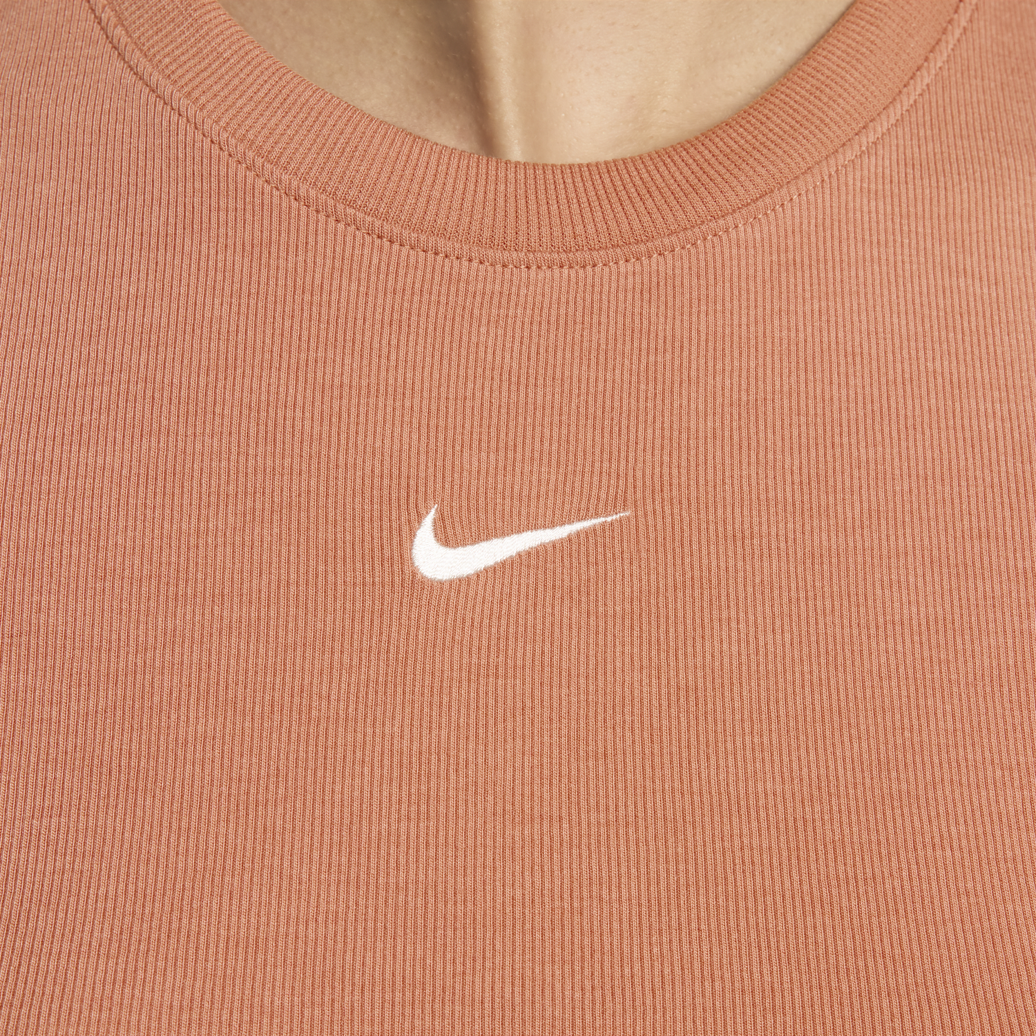 Linne Nike Sportswear Chill Knit Brun | FB8279-212, 1