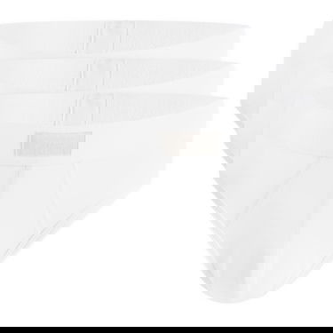 Trosor SKIMS 3-Pack Cotton Briefs Vit | BO-BRF-5633M-CH, 0