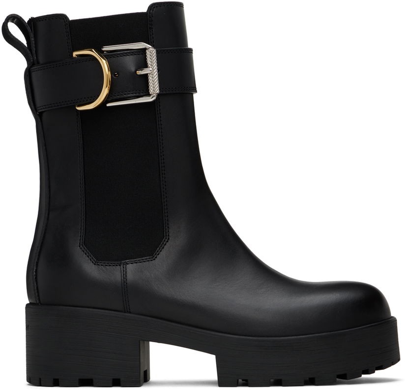 Kläder Givenchy Givenchy Voyou Chelsea Boots Svart | BE604UB22S001