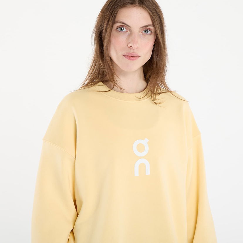 Sweatshirt On Running Club Crew Sweatshirt M Gul | 1WE10473537
