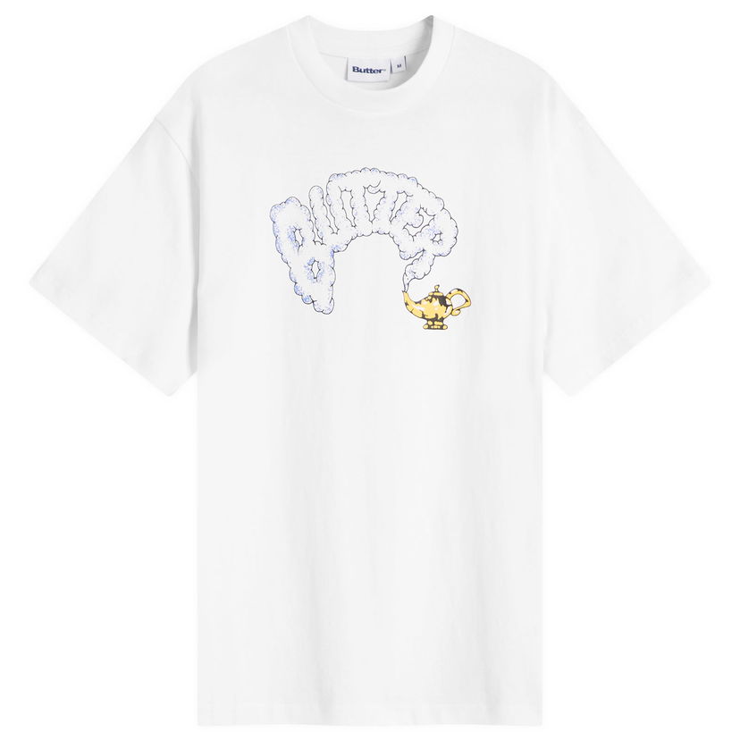 T-shirt Butter Goods Men's Lamp Graphic T-Shirt, Large Vit | BG251106-WHT