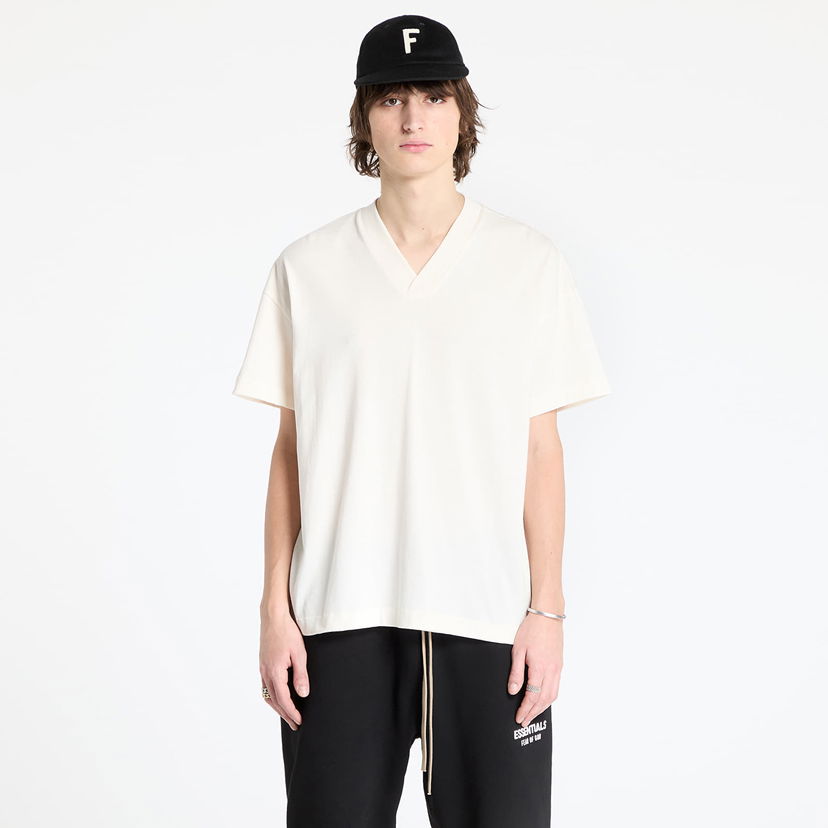 T-shirt Fear of God 3-Pack V-Neck T-Shirt Shell Vit | 125HO244352F-059