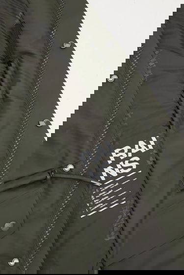 Parkas Rains Nome String W Hooded Waterproof Parka with Drawstring Waist Grön | 21500.03, 8