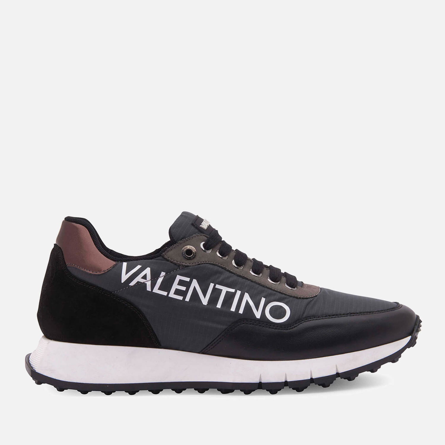 Kläder Valentino Men's Aries Suede and Shell Running-Style Trainers - UK 7 Svart | 92A2602NY-550, 0