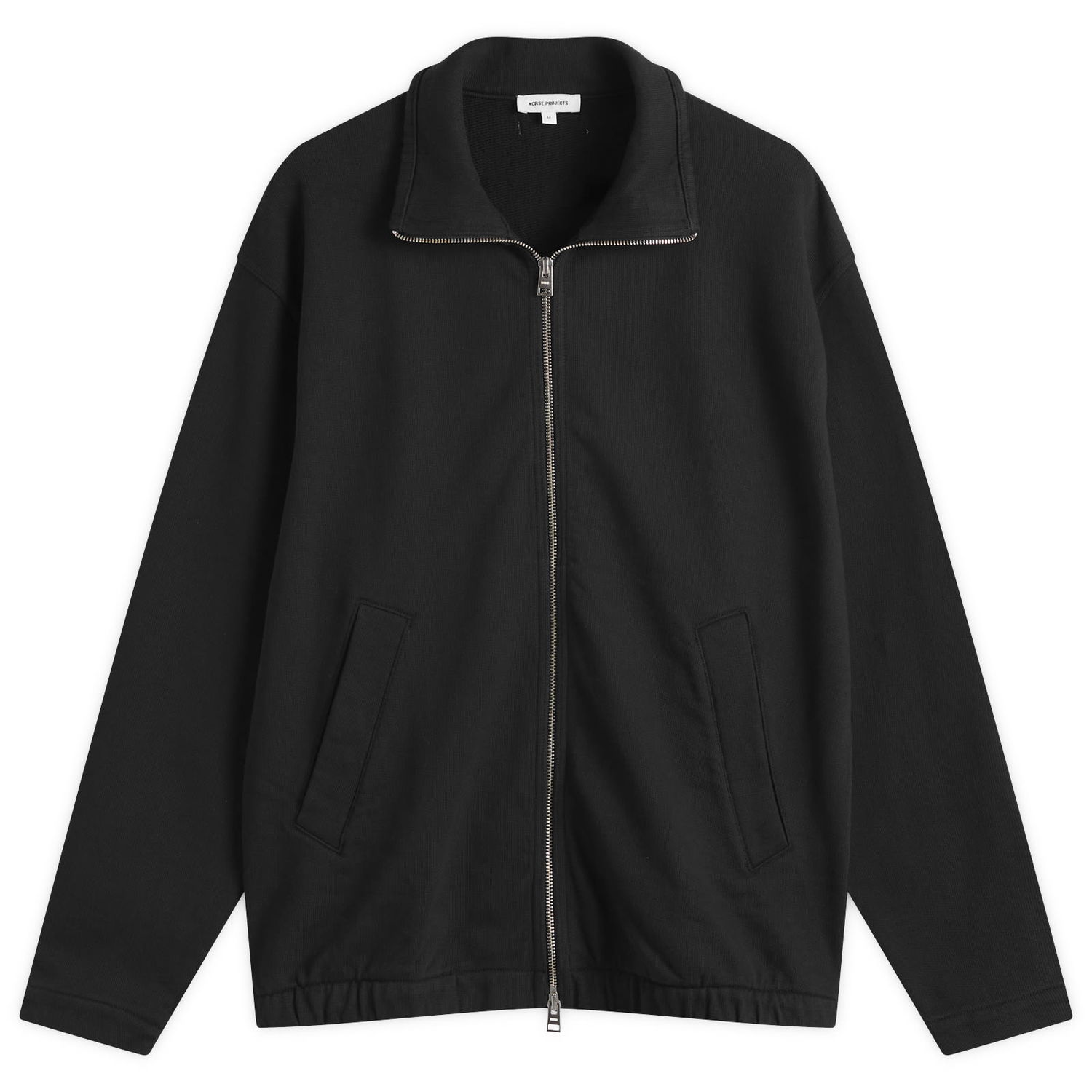 Sweatshirt NORSE PROJECTS Norse Projects Bjorn Relaxed Track Jacket Svart | N20-1379-9999, 1