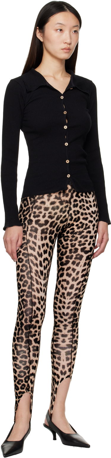 Skjorta Baserange Baserange Iso Ribbed Knit Top Svart | TTIS-RCR-AU25, 3