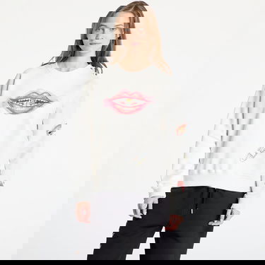 Sweatshirt Footshop FTSHP x Kurňavka Crewneck Sweatshirt Vit | FTSHP_477, 1