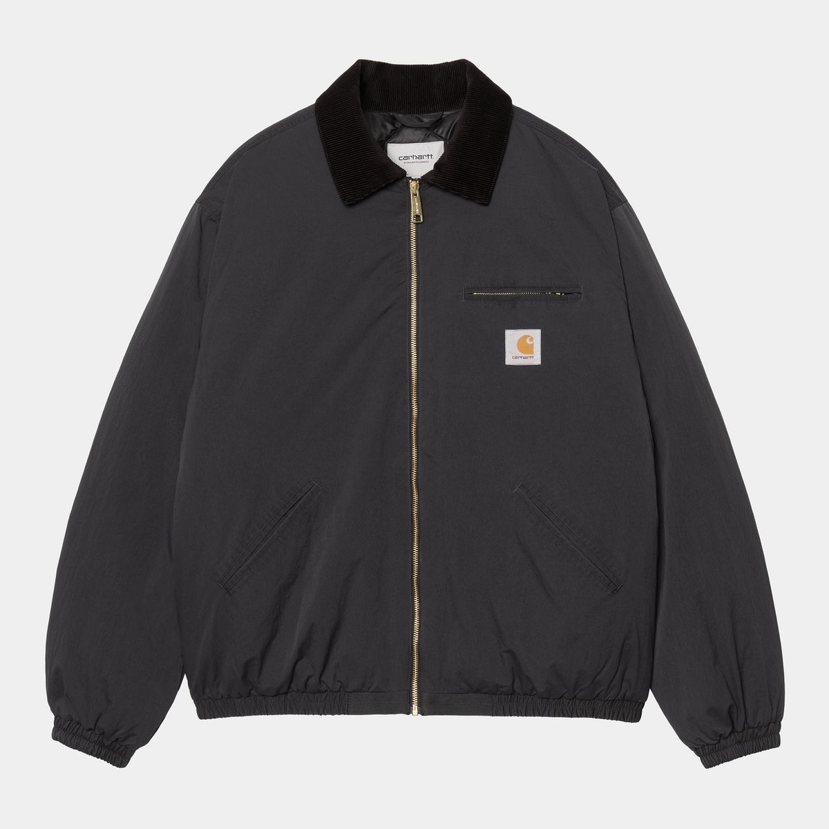Jacka Carhartt WIP Reggie Jacket stone washed Svart | A252003_9, 0