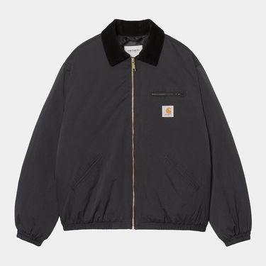 Jacka Carhartt WIP Reggie Jacket stone washed Svart | A252003_9, 0