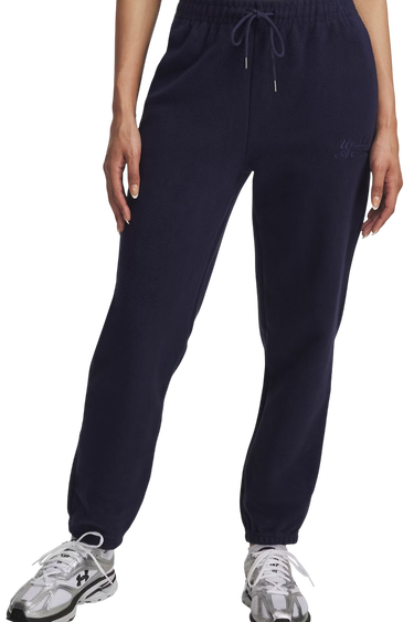 Träningsbyxor Under Armour Icon Terry Varsity Jogger Mörkblå | 6004858-410, 0
