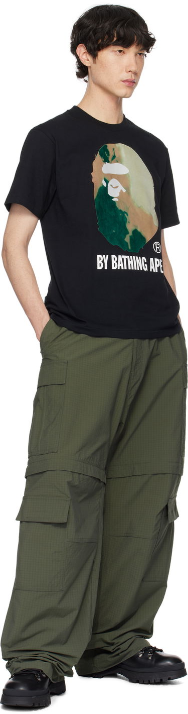 T-shirt BAPE Tie Dye Graphic T-Shirt Svart | 001TEK801033M, 3