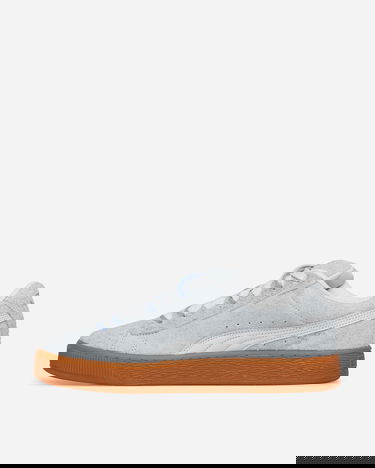 Tillbehör Puma WMNS Suede XL Thick and Thin Sneakers Light Blue / White Röd | 398325-01, 3