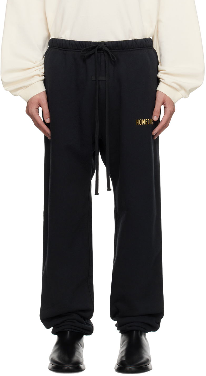 Träningsbyxor Fear of God ESSENTIALS Heavy Sweatpants Svart | 130BT244450F