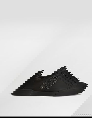 Sneakers och skor Dolce & Gabbana Portofino Light Strobel Calfskin Svart | CS2330A014180999, 0