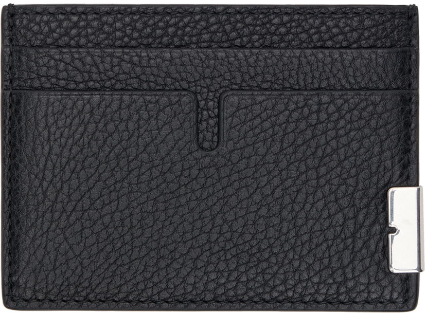 Plånbok Burberry Black B Cut Card Holder Svart | 8083754