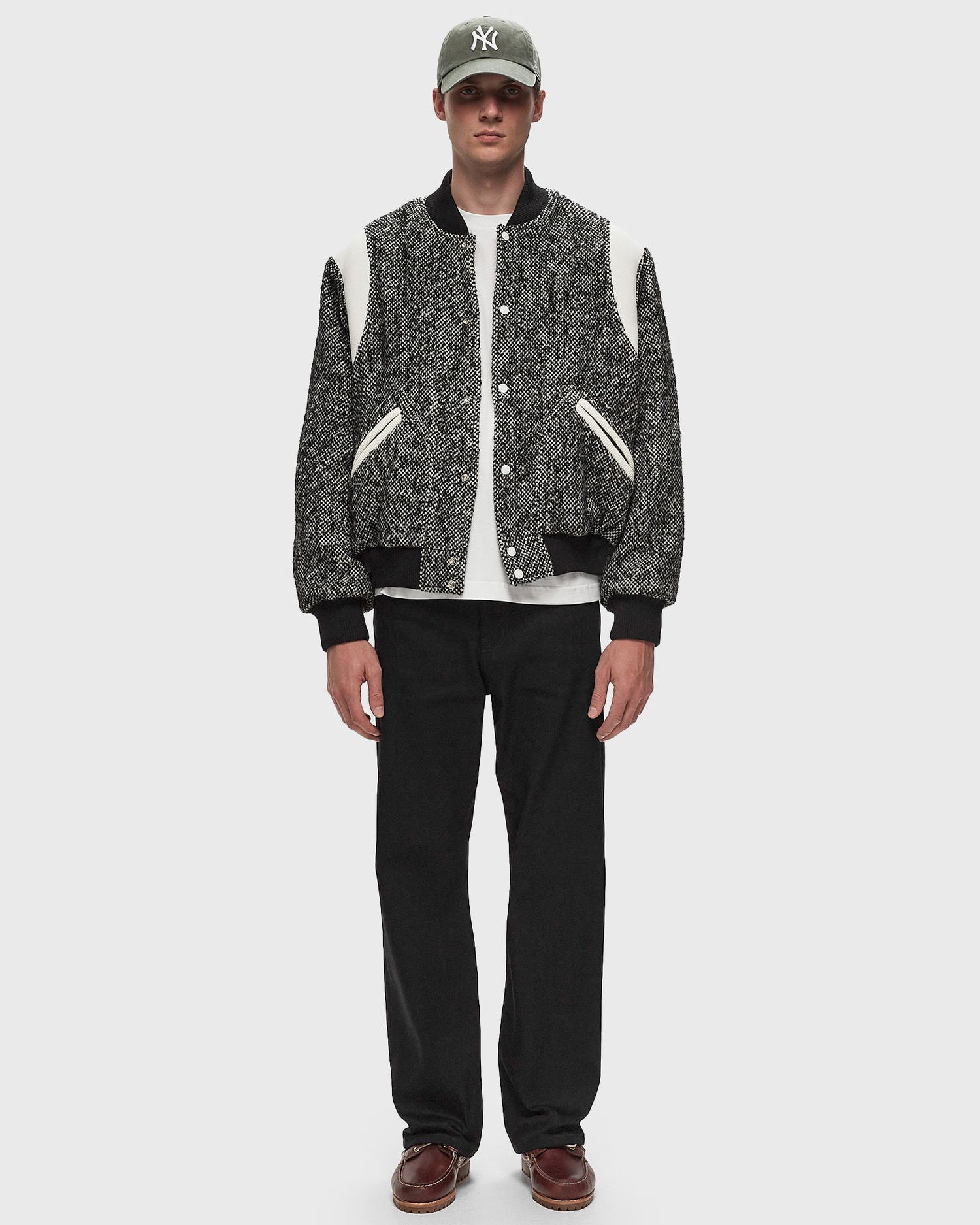 Bomberjacka KENZO WOOL VARSITY JACKET Metallisk | FE65BL1489OX.99, 1