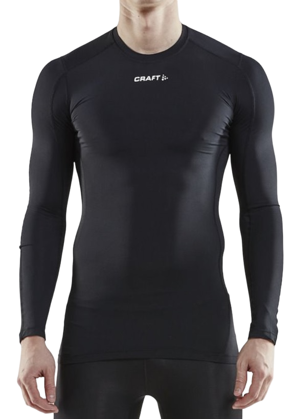 T-shirt Craft Compression Long Sleeve T-Shirt Svart | 1906856-999000