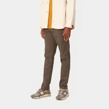 Byxor Carhartt WIP Sid Pant "Barista rinsed" Brun | I003367_1NI_02, 4