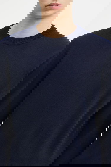 Sweater Paul Smith Paul Smith Cashmere Sweater Mörkblå | M1R.278Y.N02497, 3