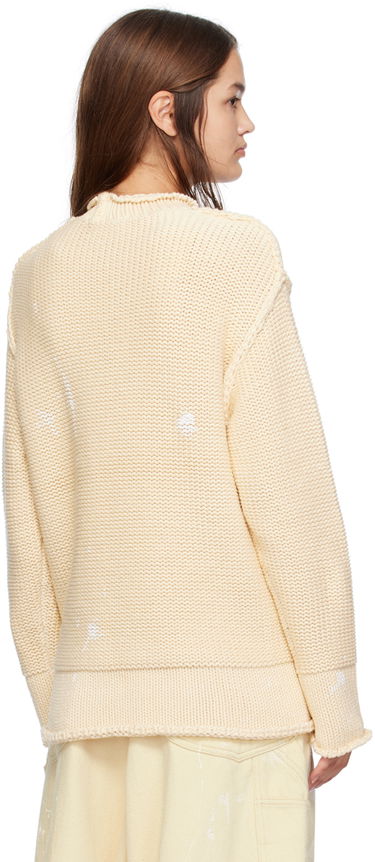Sweater R13 R13 Rolled Edge Knit Sweater Beige | R13WY152-Y055B, 2